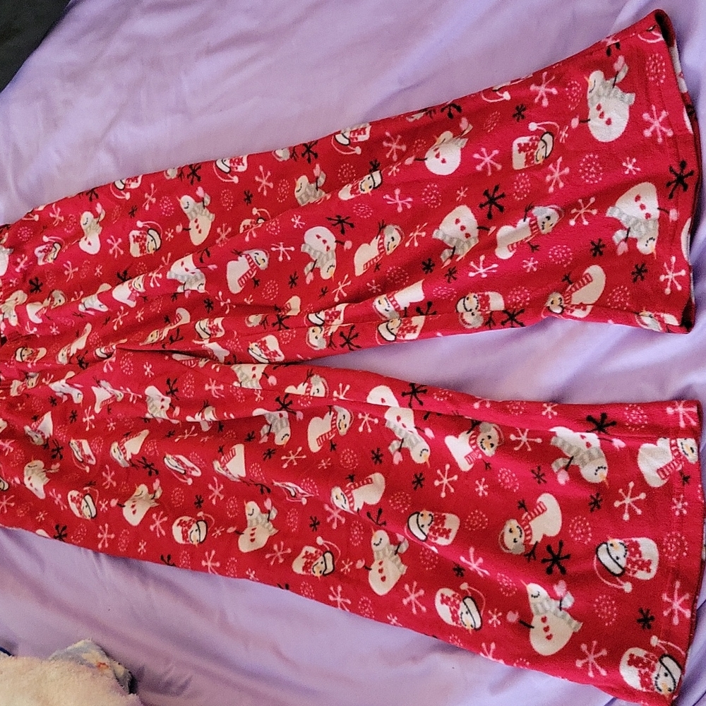 Christmas PJs with Snowmen
